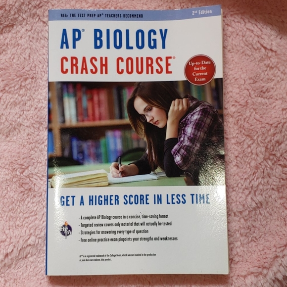 REATheTestPrep Other Ap Biology Crash Course Book Poshmark